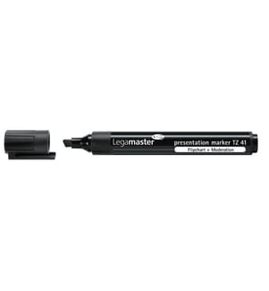 Legamaster - Marqueur pour flipchart TZ 41 Noir, 1 pièce