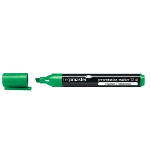 Legamaster - Marqueur pour flipchart TZ 41 Vert, 1 pièces