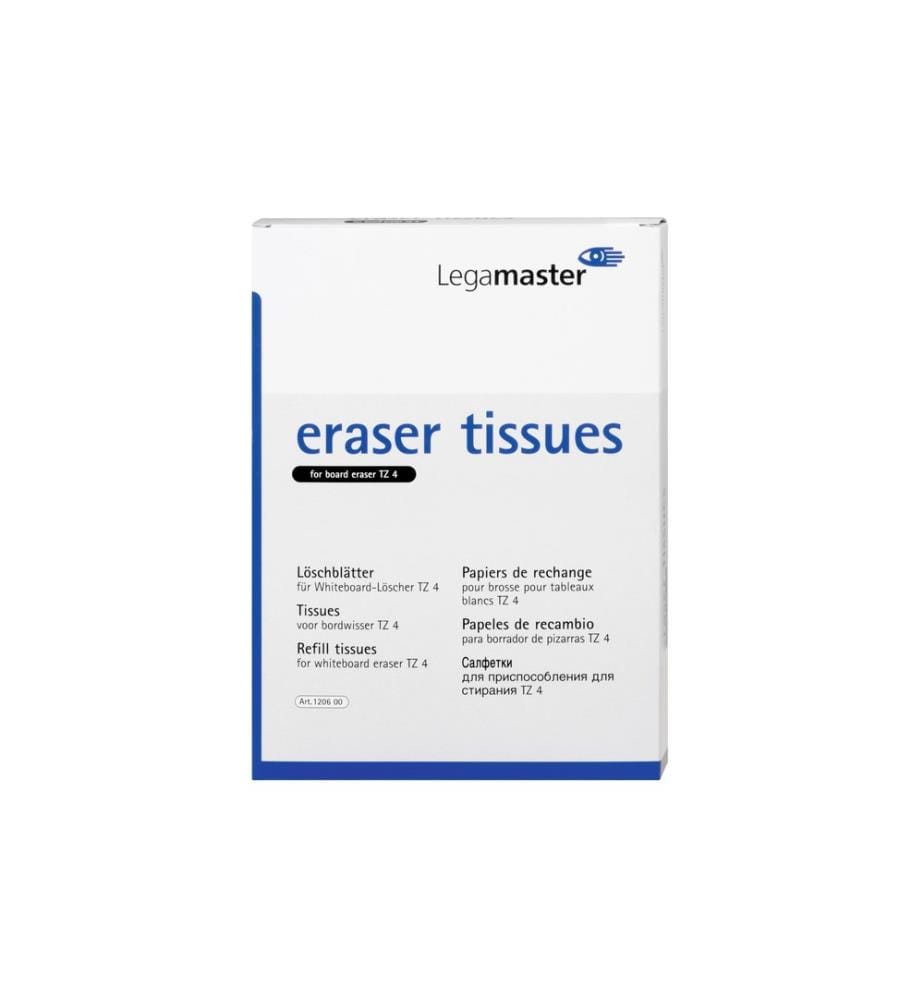 Legamaster - Effaceur pour tableau Chiffons de rechange pour TZ4