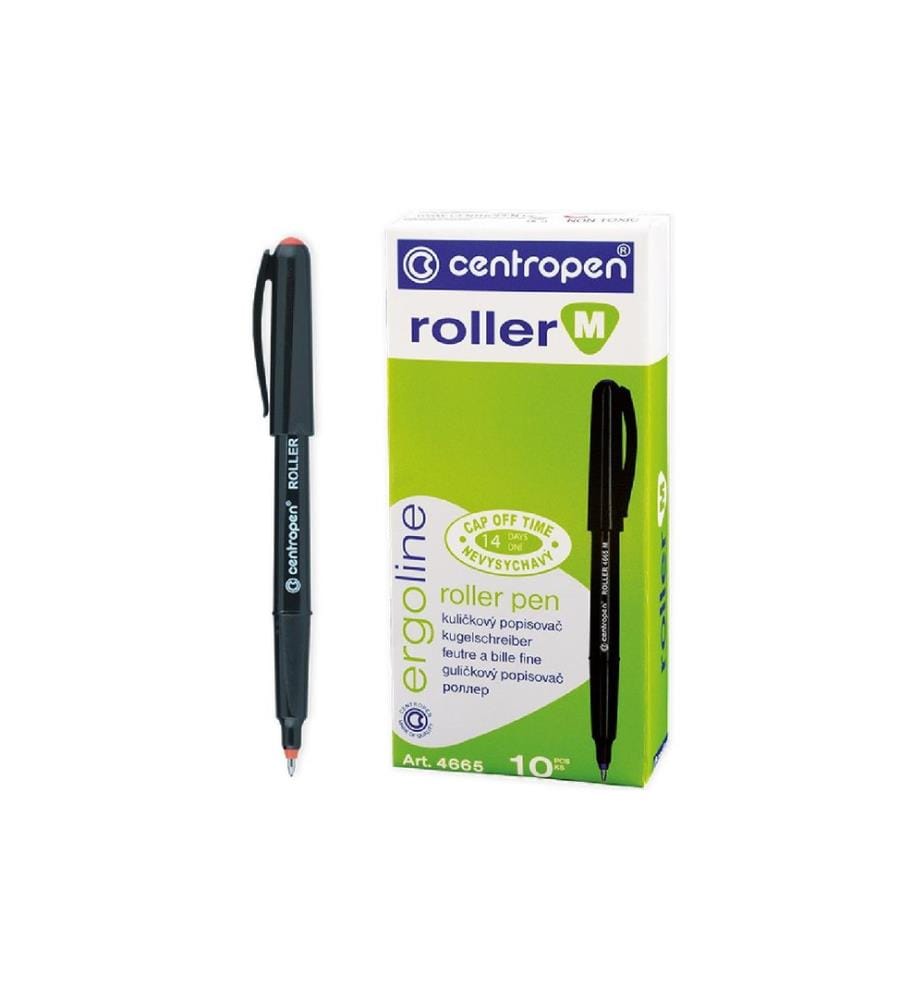 Büromaterial - Roller encre Office Focus 10 pièces, rouge