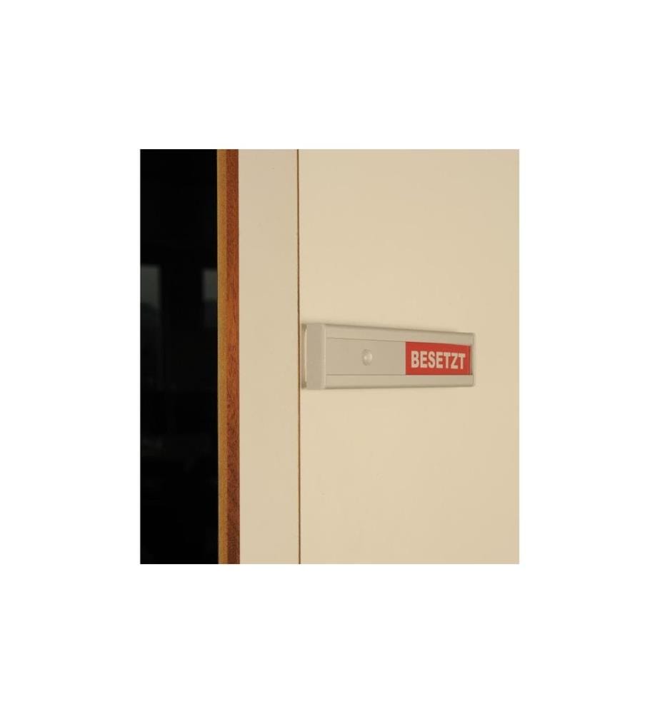 BoOffice - Plaque de porte Besetzt / Frei 155 x 31 mm