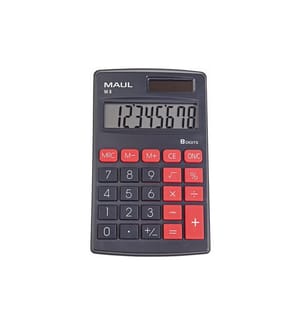 MAUL - Calculatrice M8 Noir