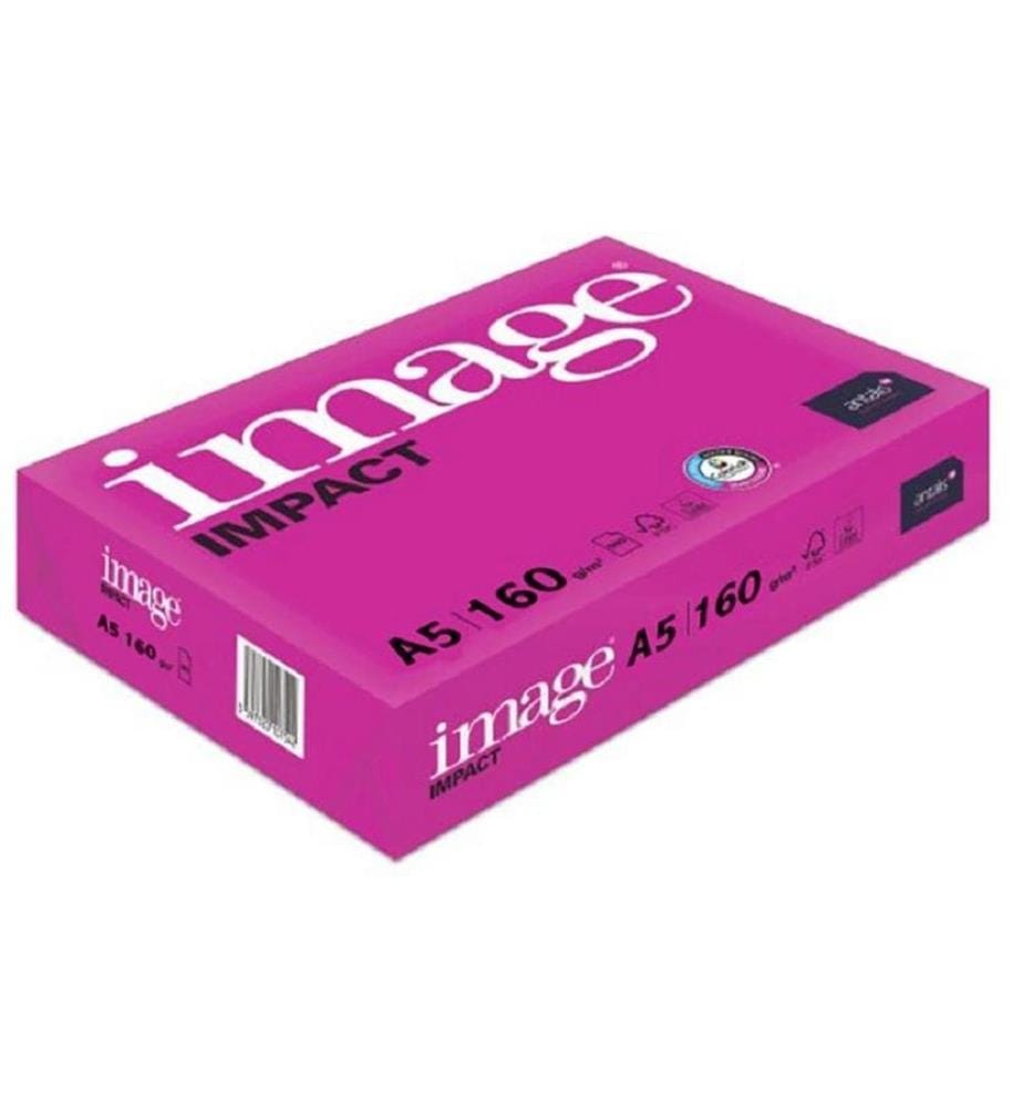 Image - Papier pour photocopie Impact A5, Extra-blanc, 160 g/m²,1000 Blatt