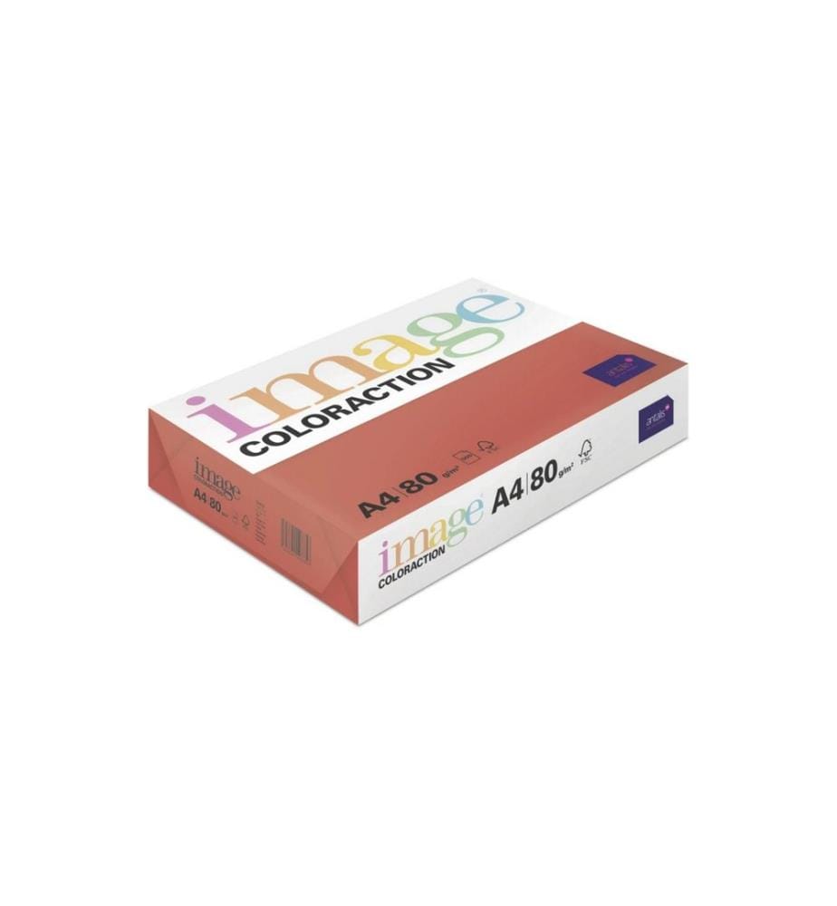 Image - Papier pour photocopie Image - Coloraction 80 g/m² A4, Rouge intense