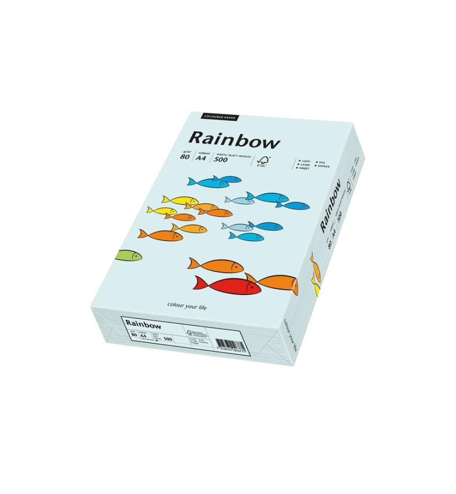 Rainbow - Kopierpapier Rainbow - 80 g/m² A4, Hellblau