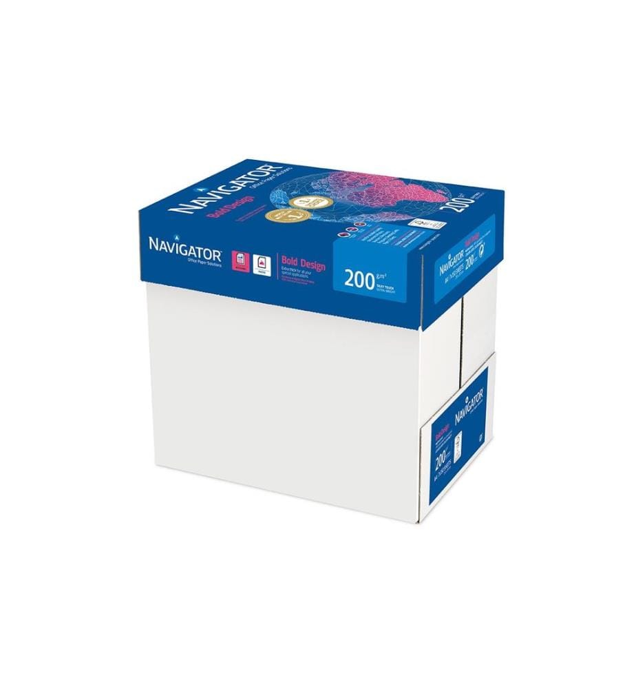 Fischer Papier - Kopierpapier Navigator Bold Design 200 g/m², 1050 Blatt