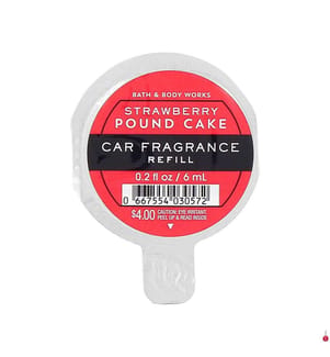 Recharge pour Diffuseur de Parfum pour Voiture Strawberry Pound Cake - 6 ml