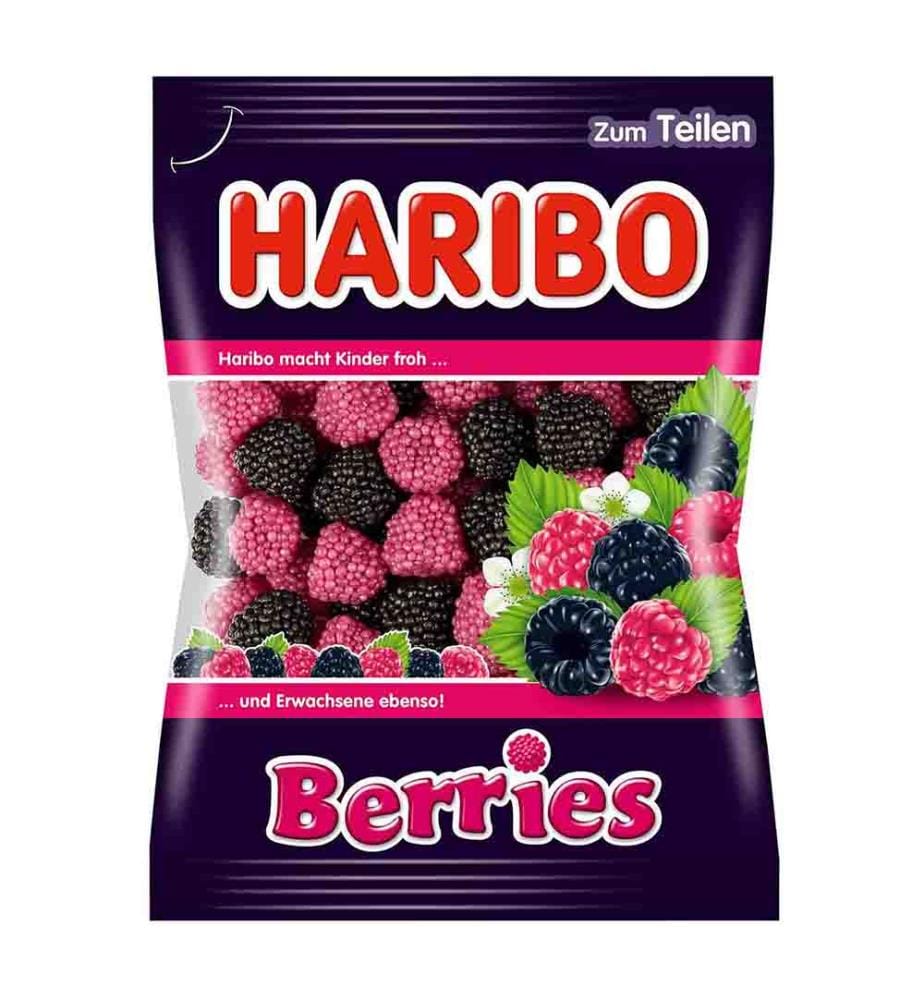 19 x Haribo Rote Früchte Bonbons - 175g