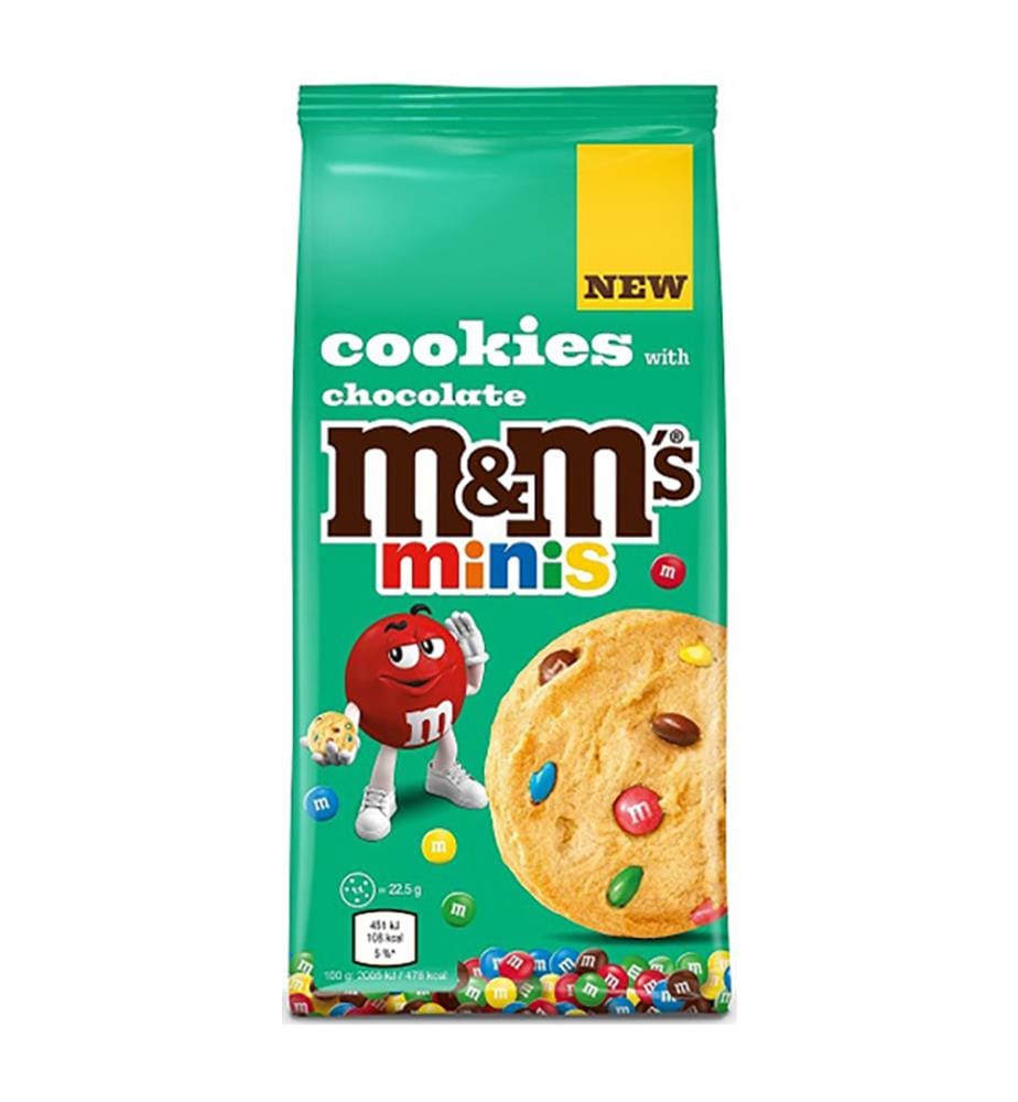 8 x M&M's Mini Kekse - 180g