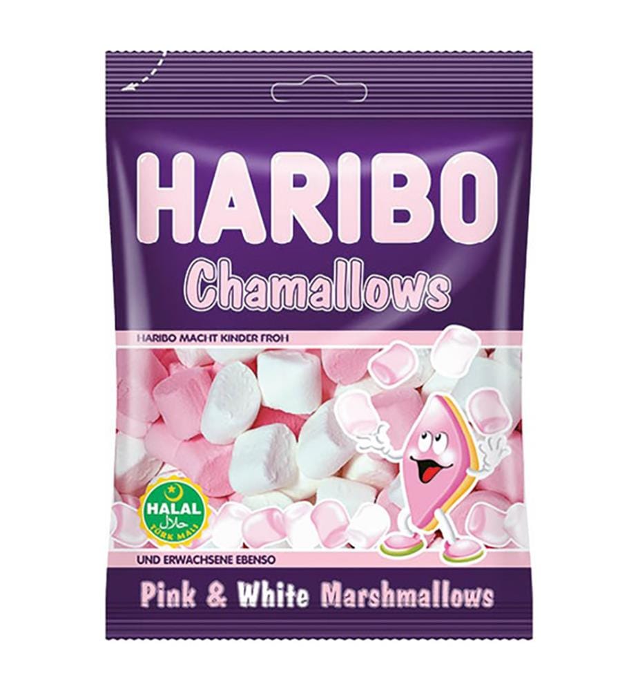 24 x Haribo HALAL Chamallows - 70g
