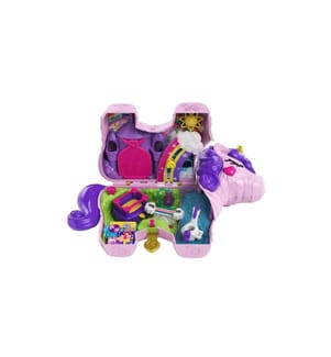 POLLY POCKET - Ensemble de pions Set de jeu de la fête licorne