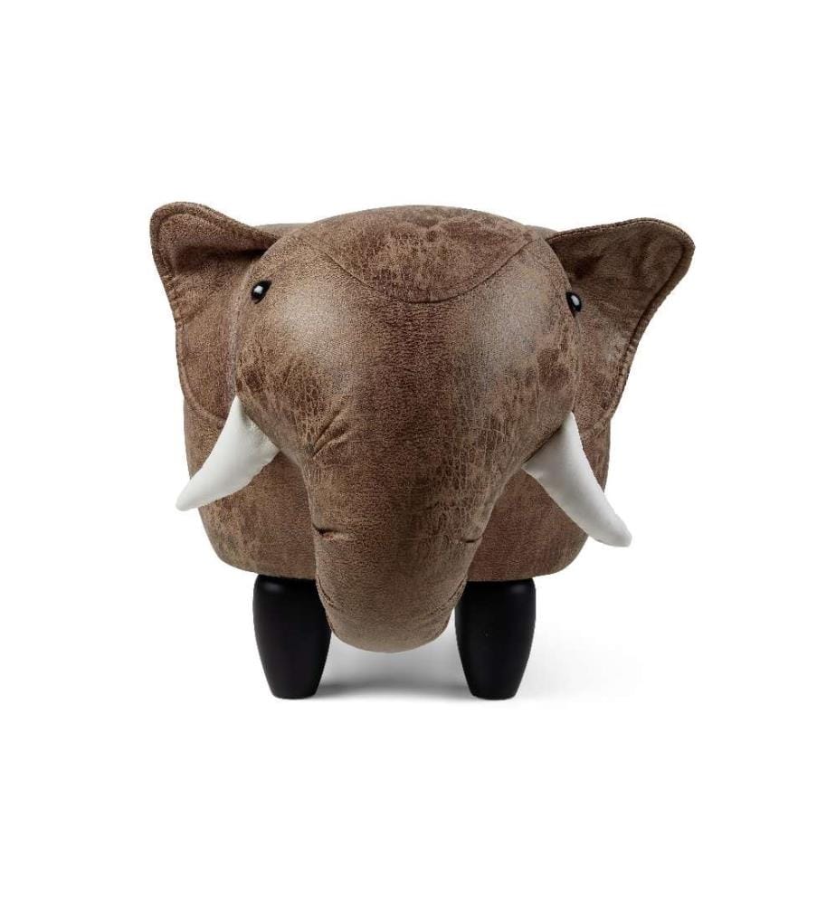 ZOOSY - Tabouret d'enfant Eléphant Thabo Brun