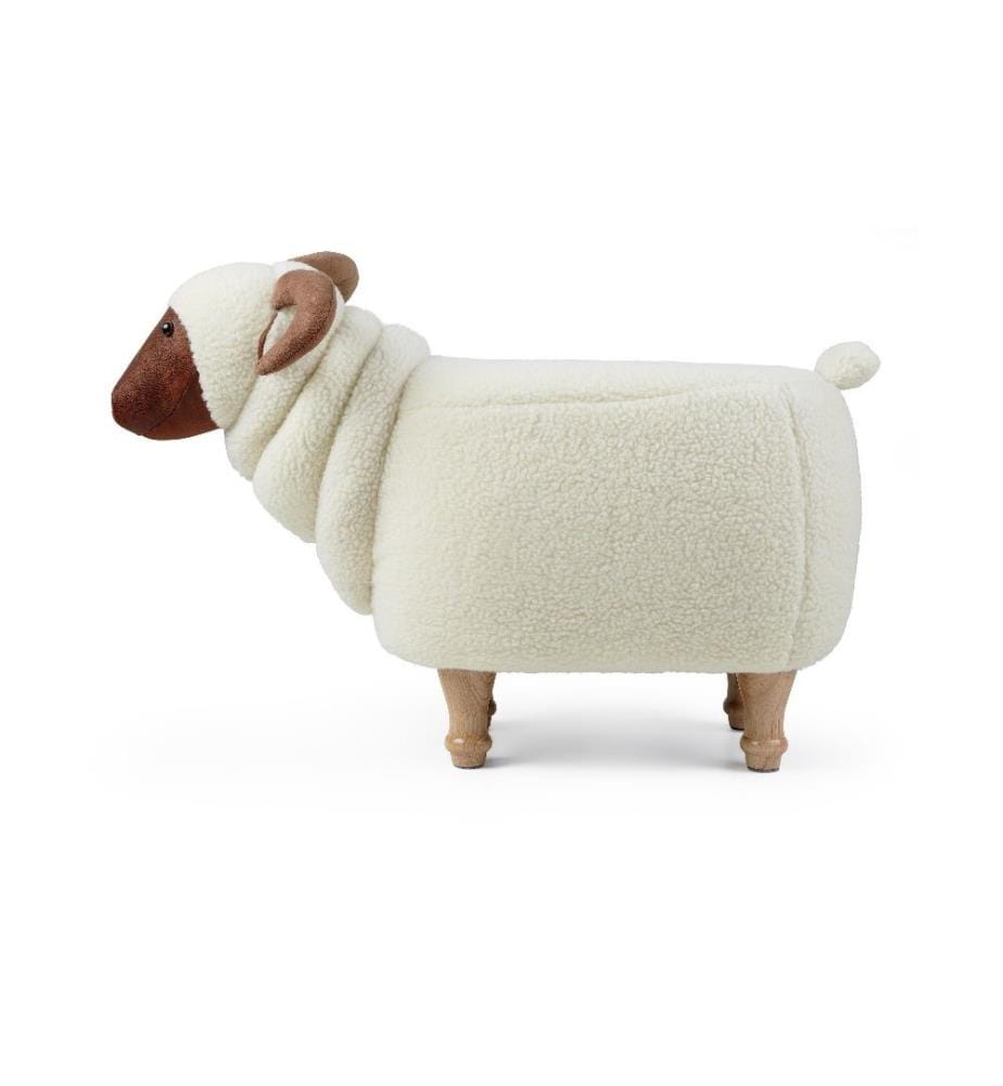 ZOOSY - Tabouret d'enfant Chèvre Helga Blanc