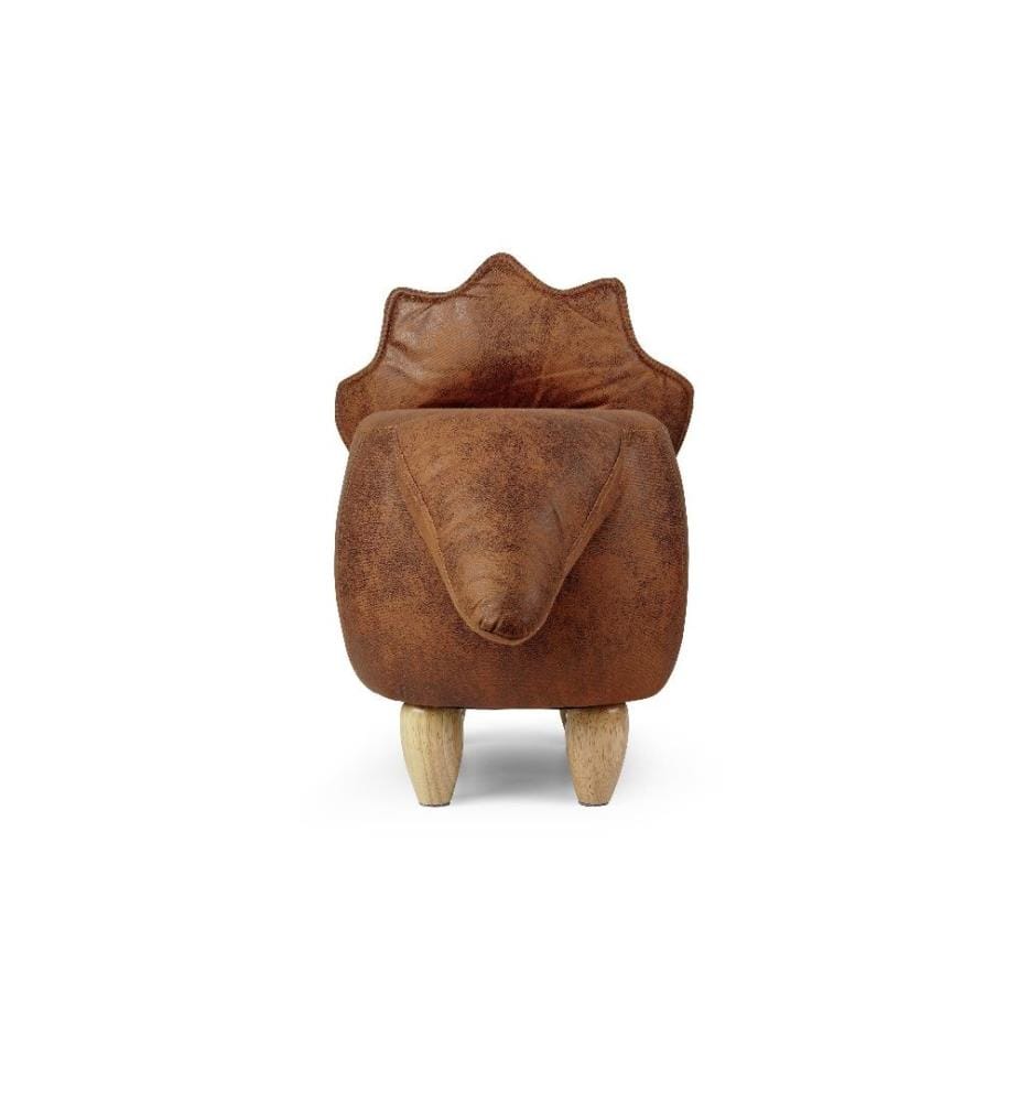 ZOOSY - Tabouret d'enfant Dino Bolle Brun