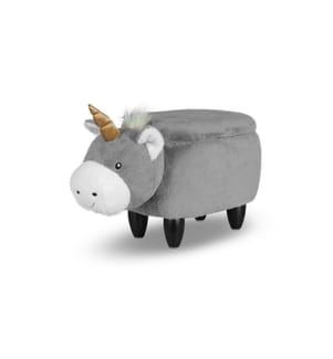 ZOOSY - Tabouret d'enfant Licorne Enea Gris