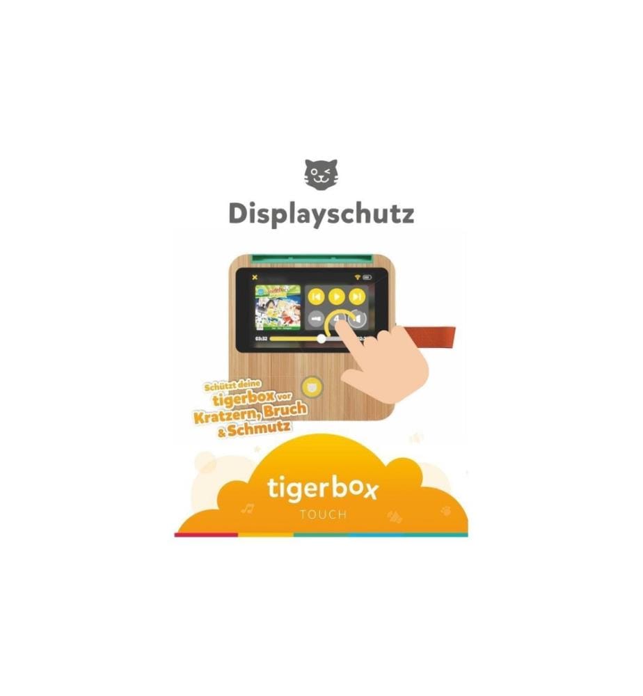 TIGERMEDIA - Displayschutz für Tigerbox TOUCH