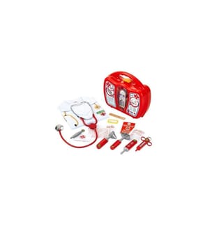 Klein-Toys Médecin Valise avec téléphone portable et blouse de médecin