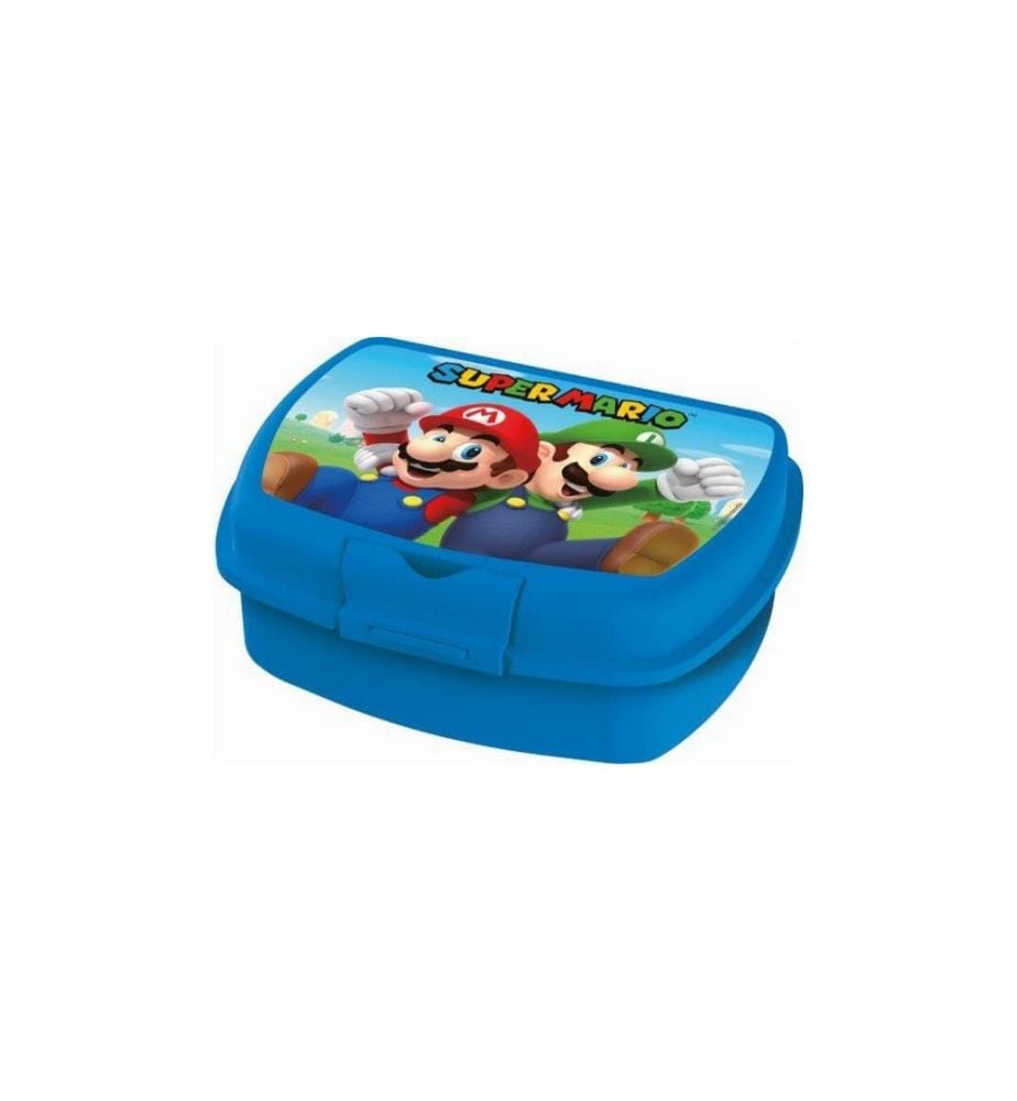 AMSCAN - Lunchbox Super Mario Blau