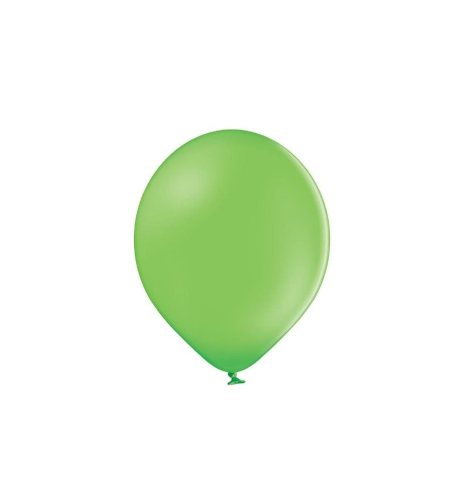 BELBAL - Ballon de baudruche Pastel Vert clair, Ø 30 cm, 50 pièces