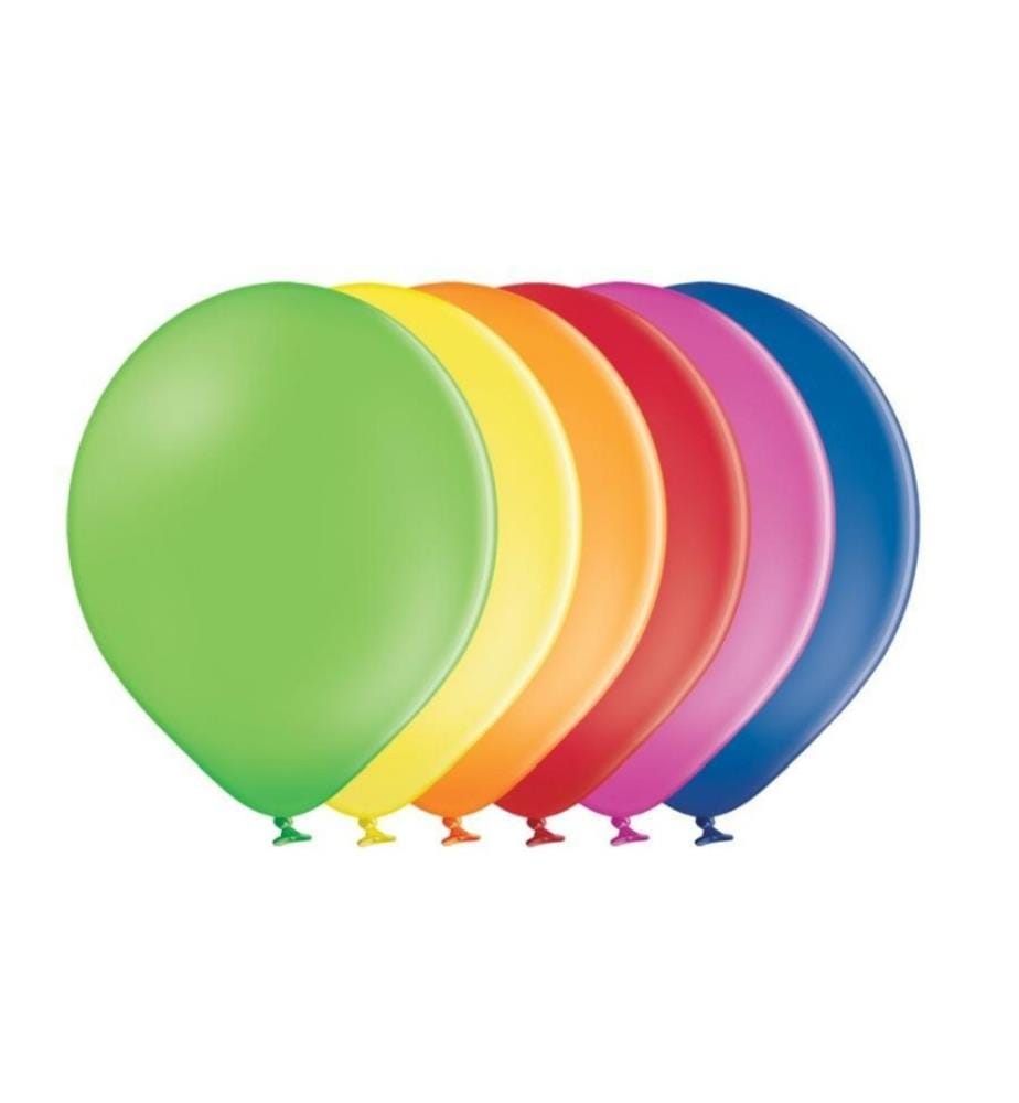 BELBAL - Luftballon Pastell Mehrfarbig, Ø 30 cm, 50 Stück