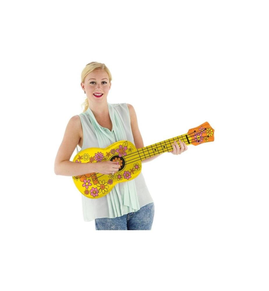 FOLAT - Accessoires gonflable guitare acoustique Jaune