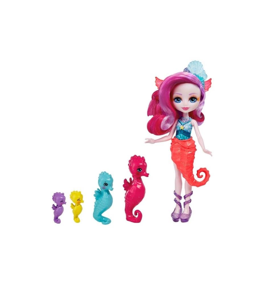 ENCHANTIMALS - Ensemble de pions Famille Seahorse