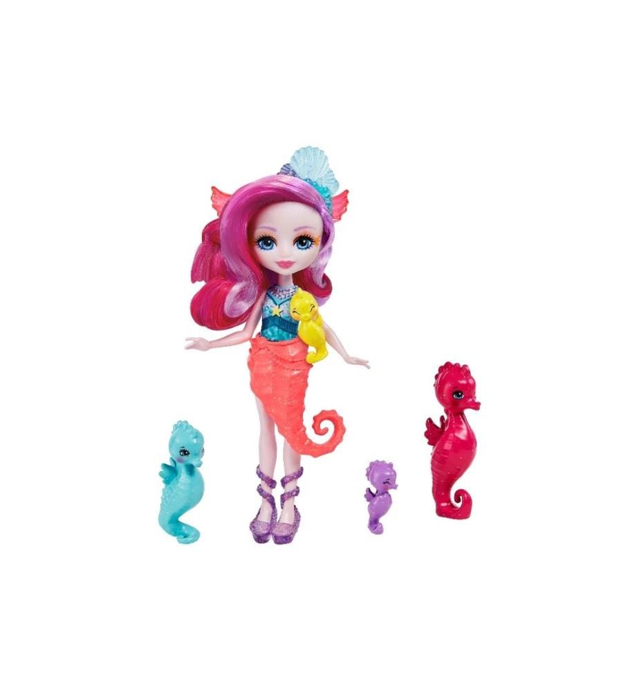 ENCHANTIMALS - Ensemble de pions Famille Seahorse