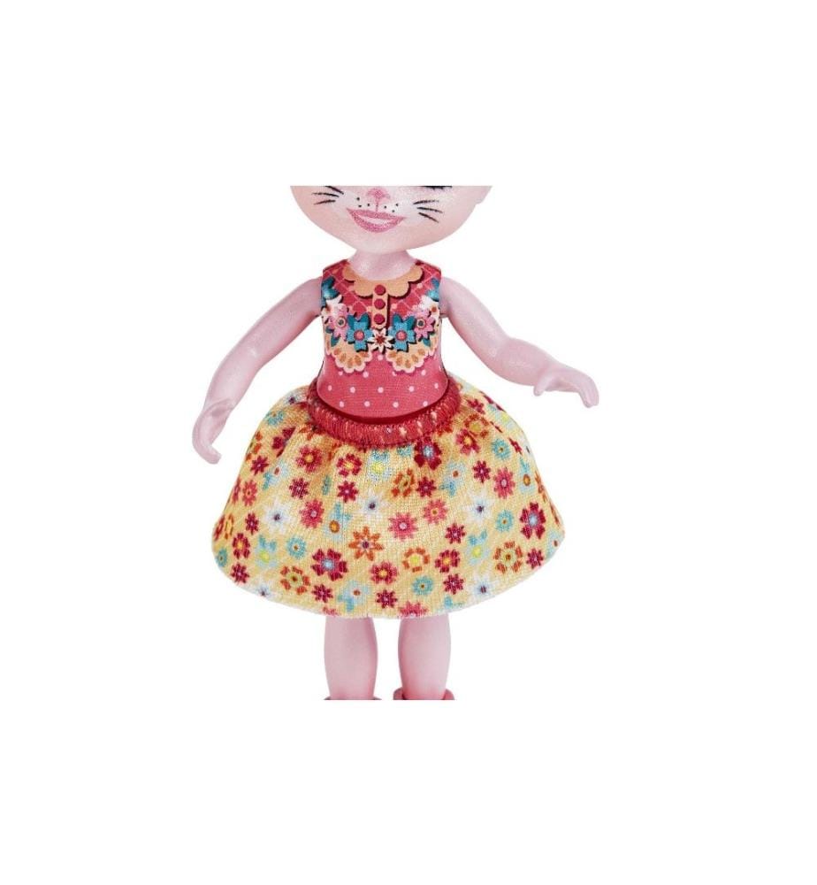 ENCHANTIMALS - Ensemble de pions Poupée Bree Bunny et petite soeur