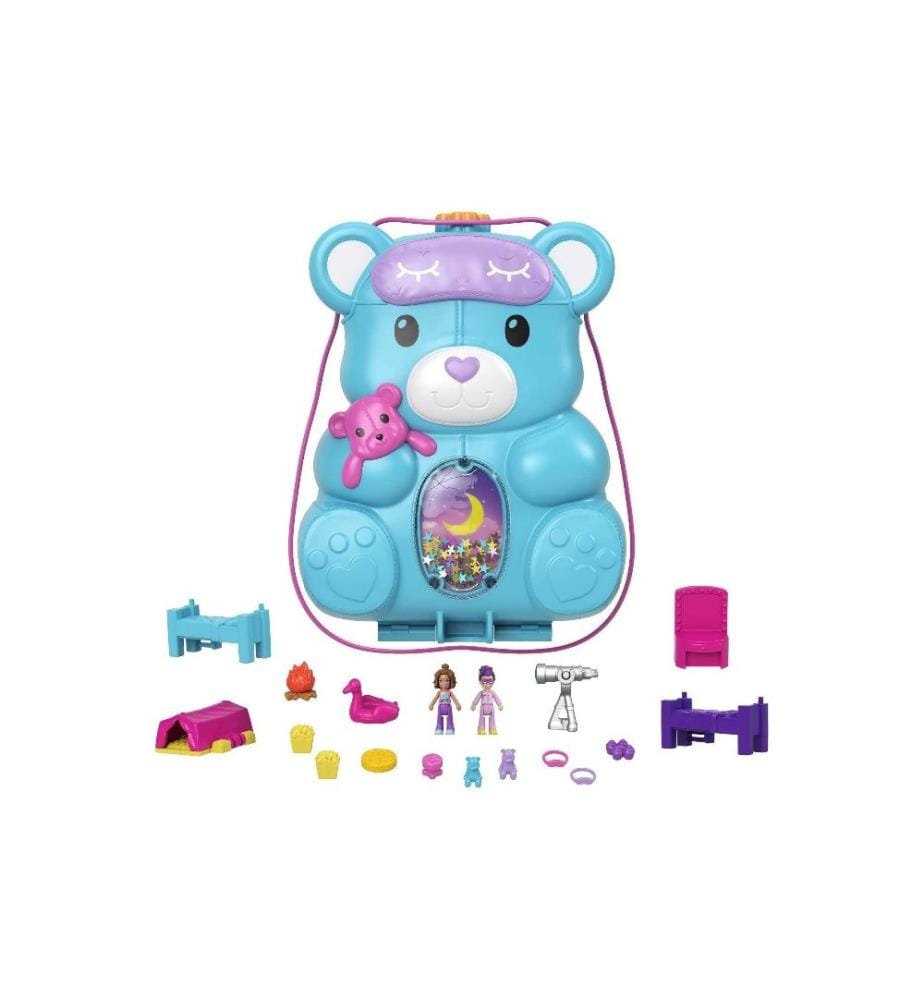 POLLY POCKET - Ensemble de pions Sac de l'ours en peluche
