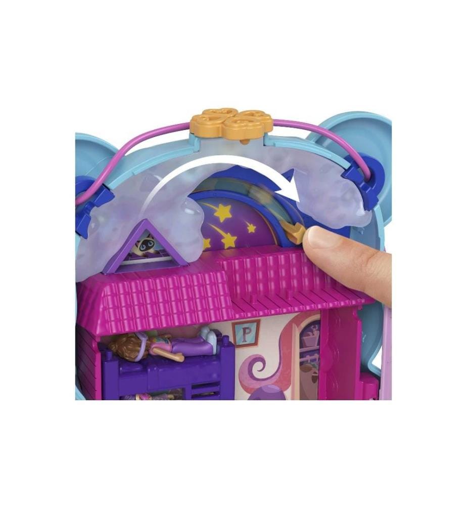 POLLY POCKET - Ensemble de pions Sac de l'ours en peluche