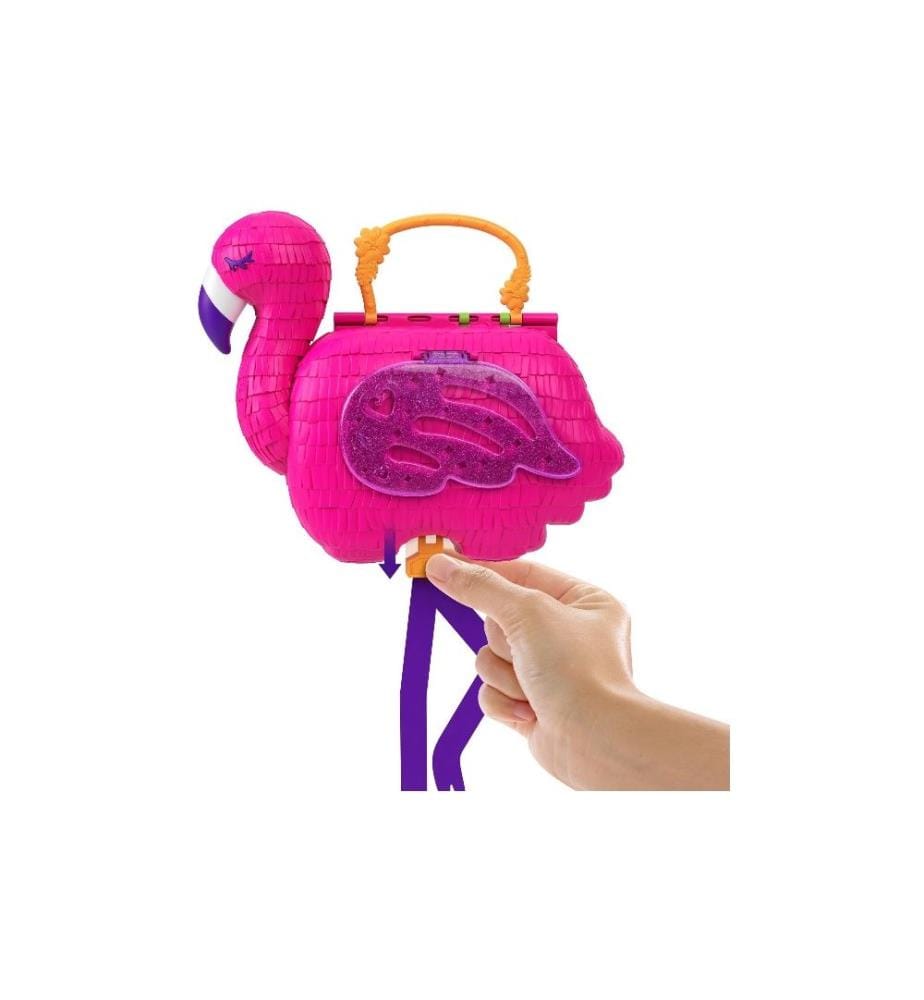 POLLY POCKET - Ensemble de pions Fête des flamants roses