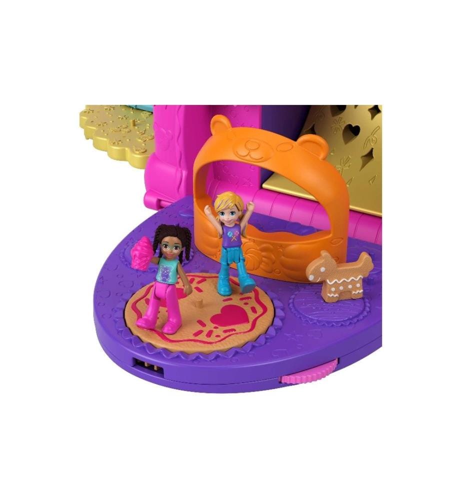 POLLY POCKET - Ensemble de pions Distributeur de chewing-gums en forme d'ourson