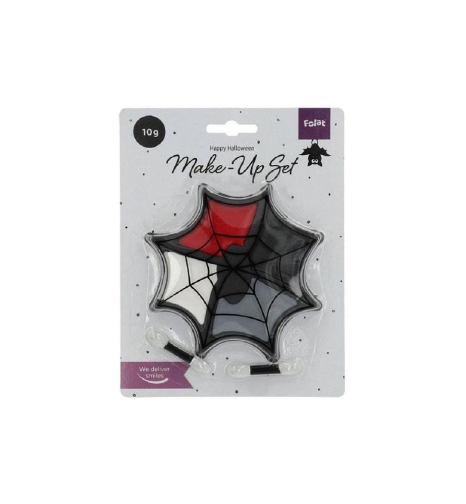 FOLAT - Schminkfarbe Make-up Kit Spinnennetz, mehrfarbig