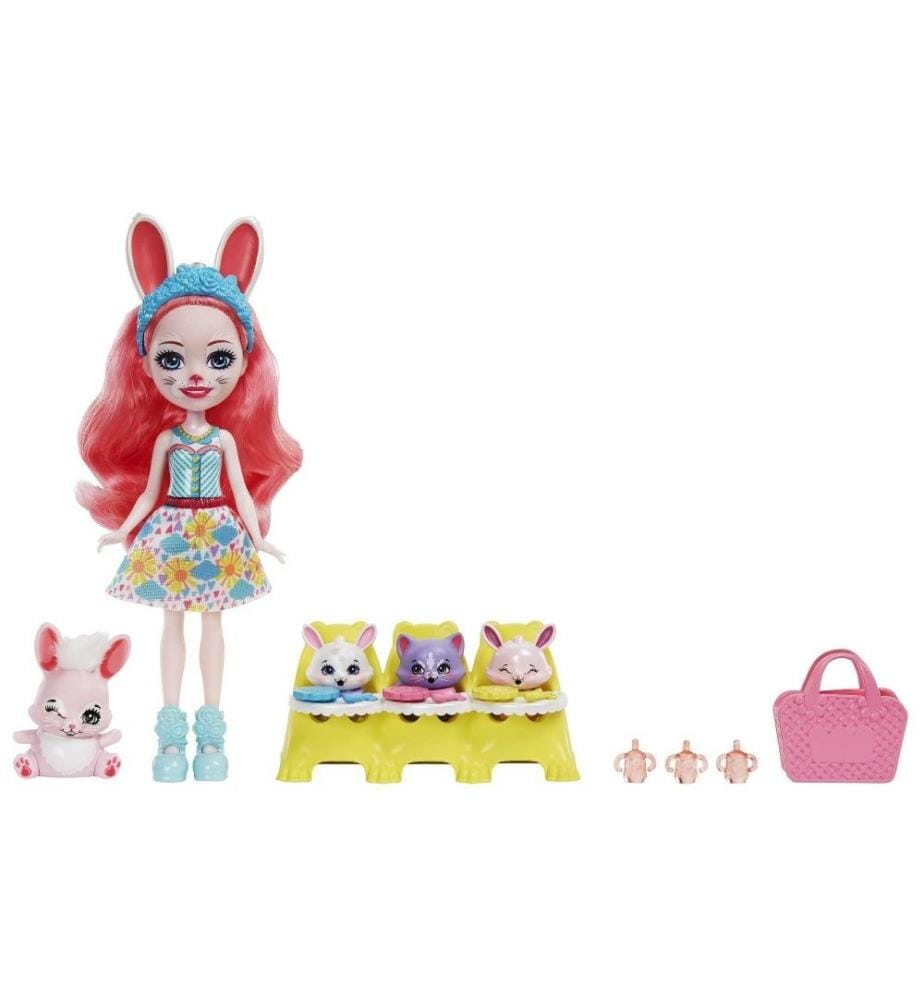 ENCHANTIMALS - Ensemble de pions ENCHANTIMALS - Baby Bree Bunny & Twist