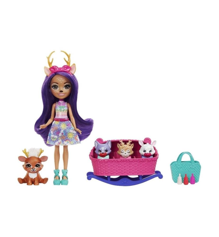 ENCHANTIMALS - Ensemble de pions ENCHANTIMALS - Baby Danessa Deer & Sprint