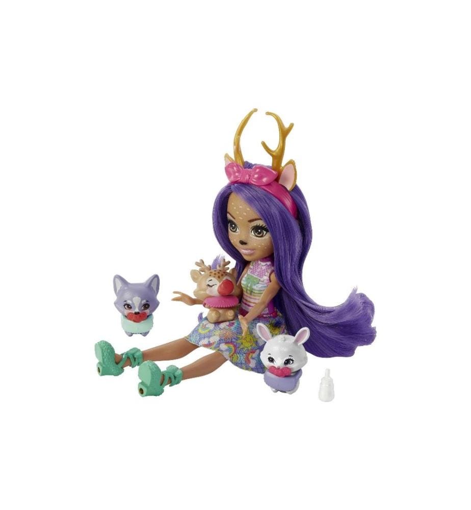 ENCHANTIMALS - Ensemble de pions ENCHANTIMALS - Baby Danessa Deer & Sprint