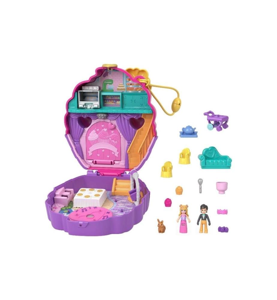 POLLY POCKET - Ensemble de pions POLLY POCKET - Cupcake Bakery