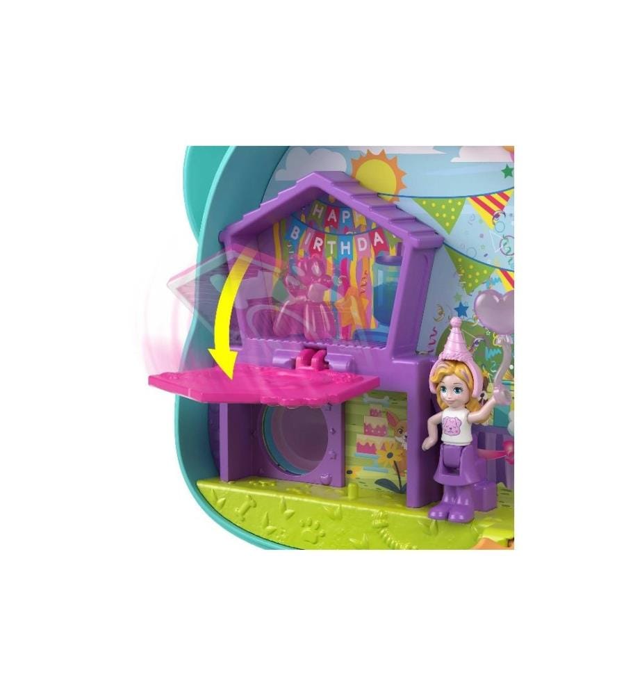 POLLY POCKET - Ensemble de pions POLLY POCKET - Doggy Birthday Bash