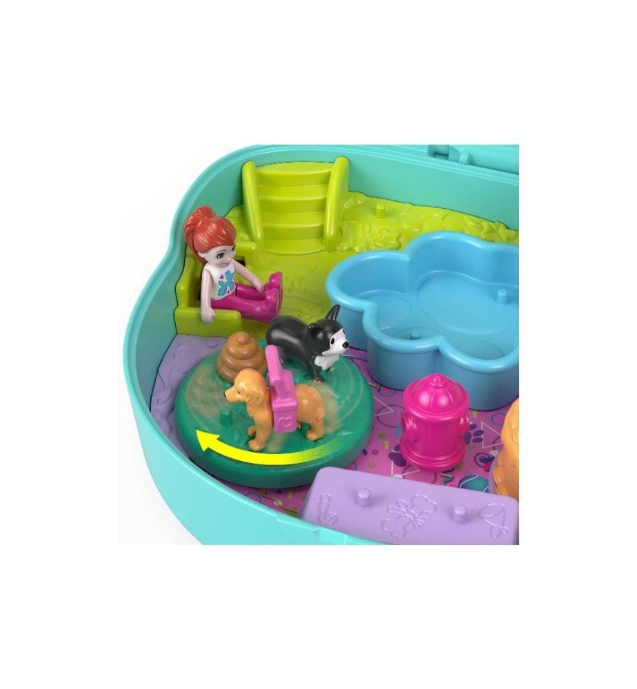 POLLY POCKET - Ensemble de pions POLLY POCKET - Doggy Birthday Bash