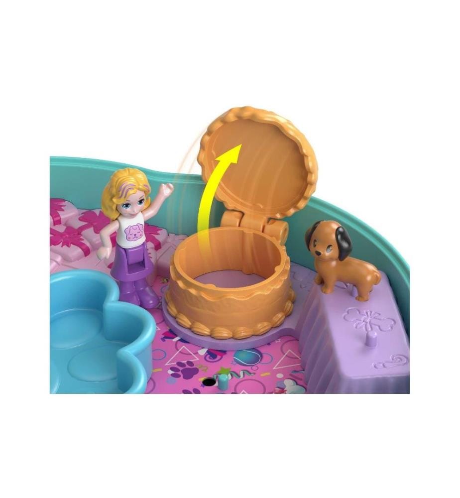 POLLY POCKET - Ensemble de pions POLLY POCKET - Doggy Birthday Bash