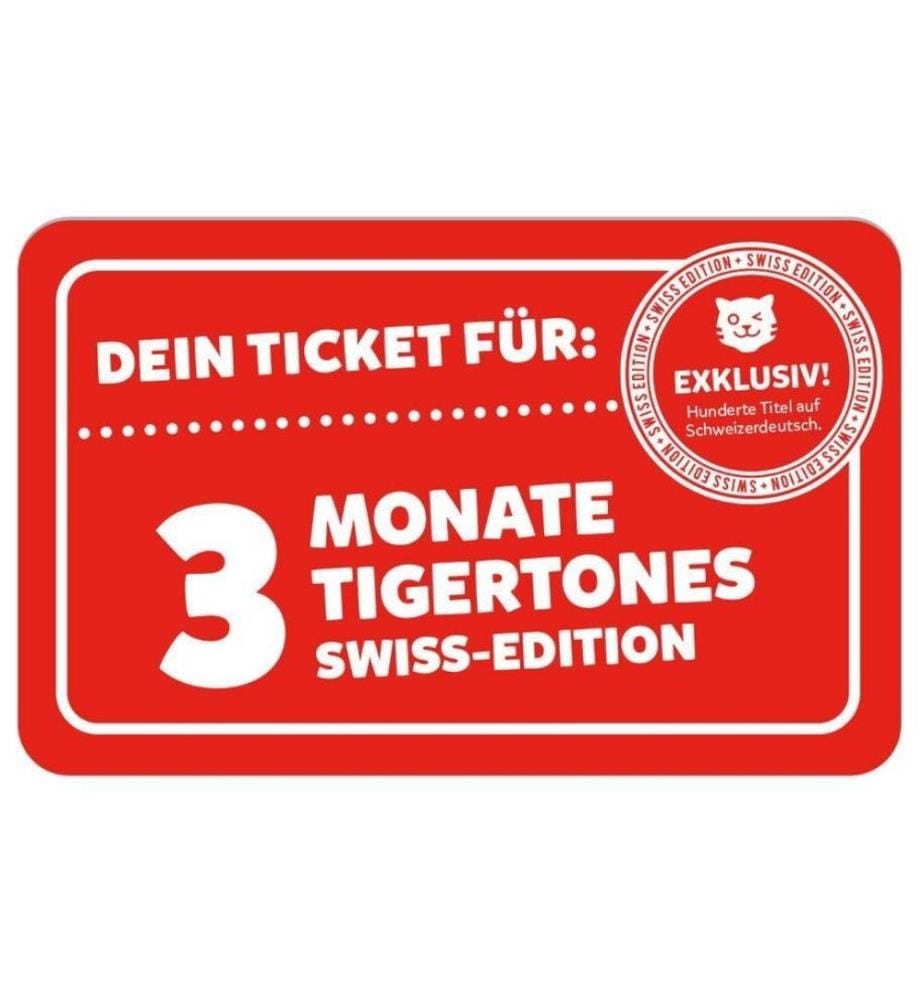 TIGERMEDIA - tigertones – Ticket Swiss Edition 3 mois
