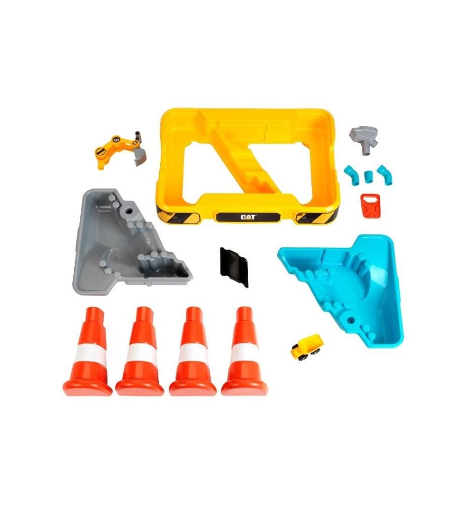 Klein-Toys CAT Table de jeux de sable et d'eau