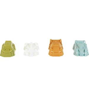 Klein-Toys Jouet de bac à sable Set de moules à sable pour voiture 4 Pièce/s