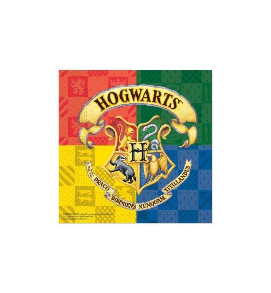 AMSCAN - Serviettes en papier Harry Potter 20 pièces