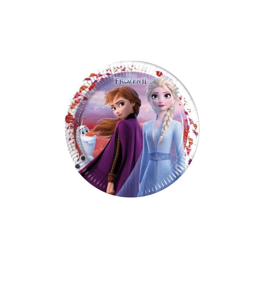 AMSCAN - Assiettes jetables Frozen 8 pièces