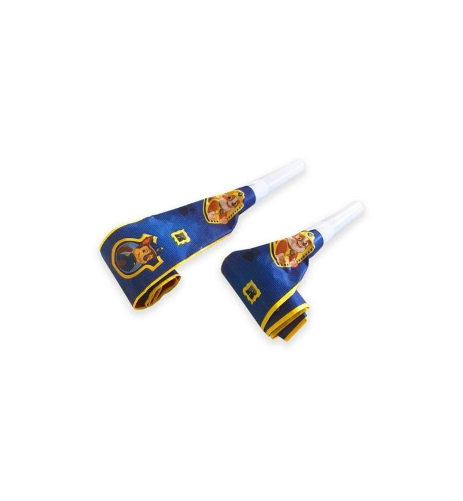 AMSCAN - Sifflets de fête PawPatrol 8 pièces