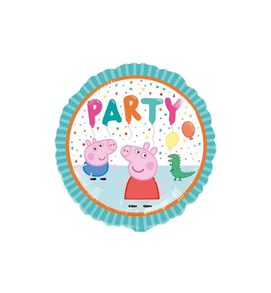 AMSCAN - Ballon en aluminium Peppa Pig 43 cm