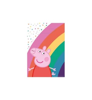 AMSCAN - Guetzli-Verpackung PeppaPig 8 Stück