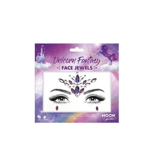 AMSCAN - Strass Unicorn Fantasy 17.5 x 14 x 0.5 cm