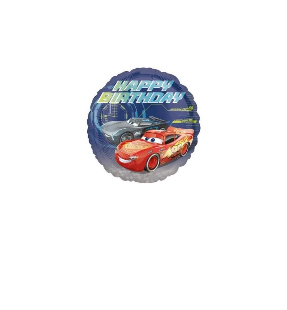 AMSCAN - Ballon en aluminium Cars 43 cm